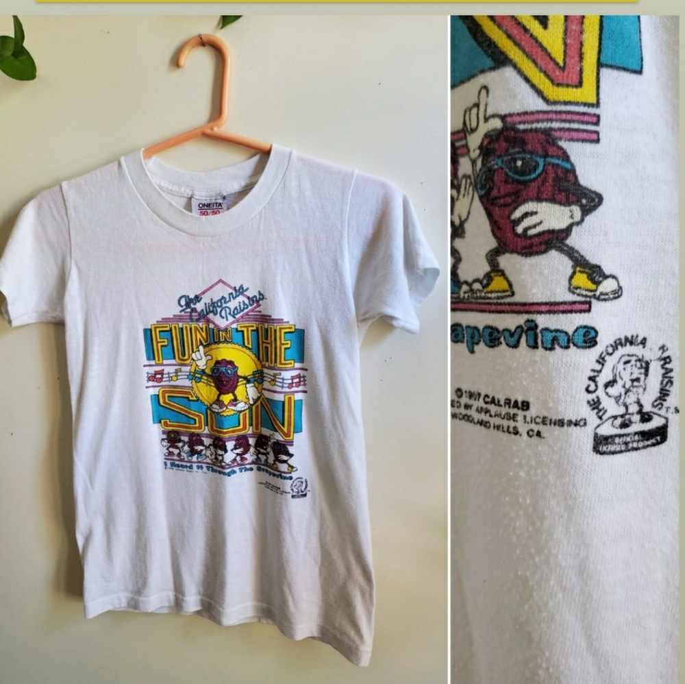 California Raisins shirt